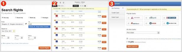 Cleartrip - Search, Select and Pay to fly