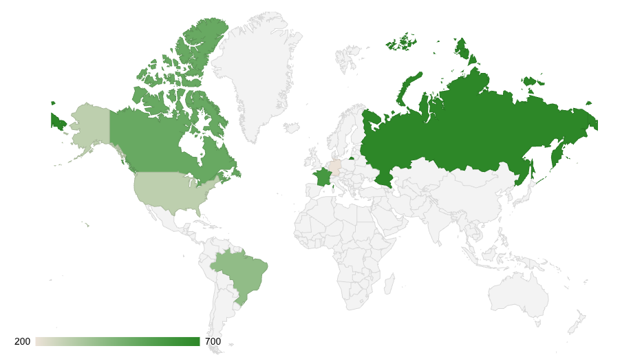 Google Charts GeoChart