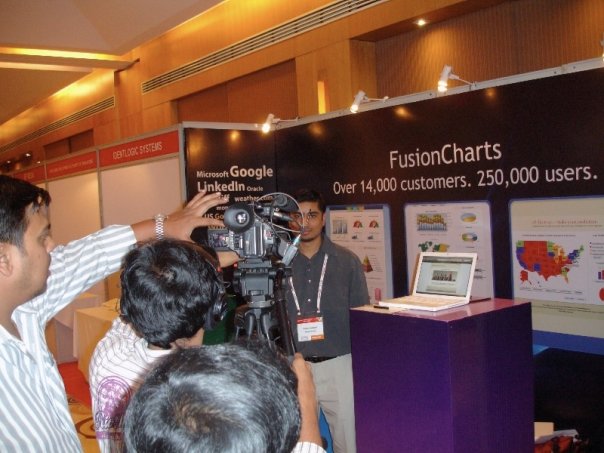 Video footage at the NASSCOM Product Conclave 2009