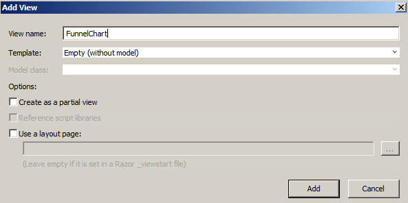 Chart In Mvc 4 Razor