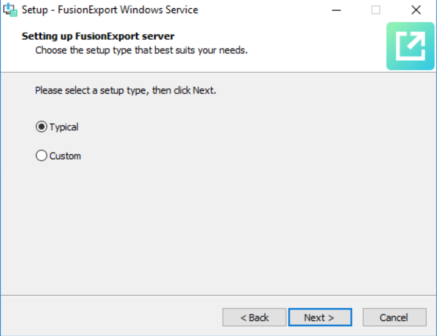 Cusom Click Next for Windows Service 1