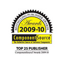 ComponentSource Bestselling Publisher Awards 2009-10